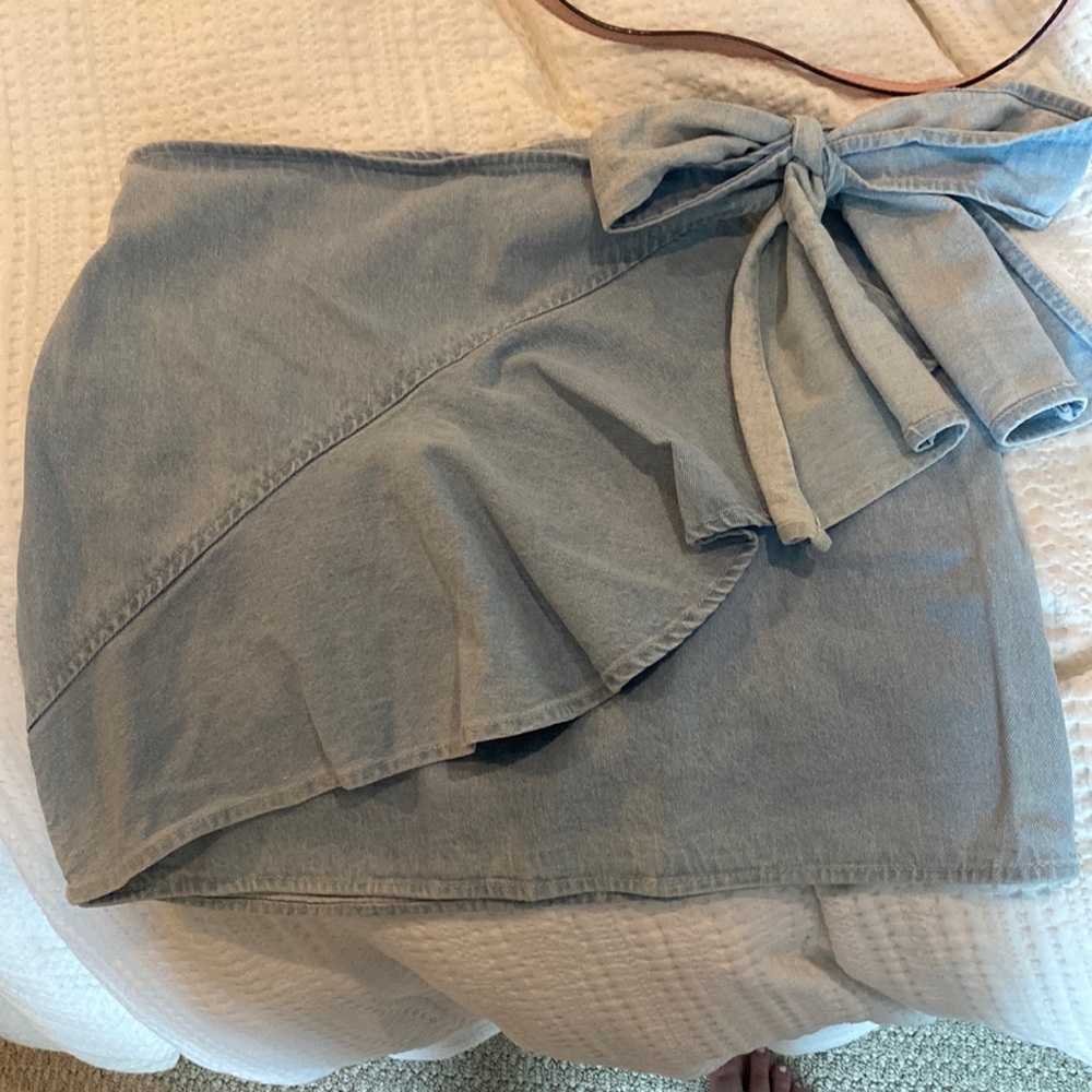 Denim skirt